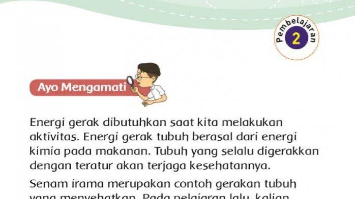ILUSTRASI KUNCI JAWABAN: Kunci jawaban Tema 6 untuk kelas 3 SD/MI subtema 2