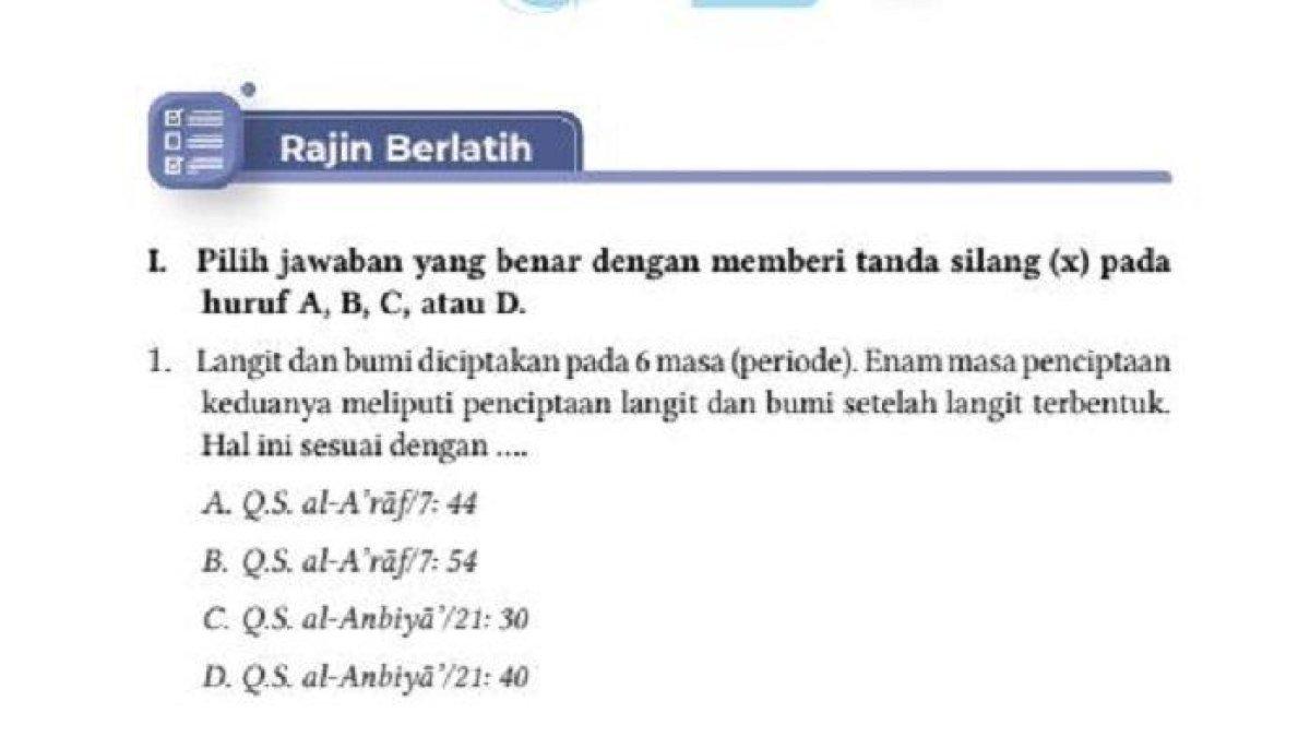 ILUSTRASI KUNCI JAWABAN: PAI Kelas 7 Halaman 145 Kurikulum Merdeka