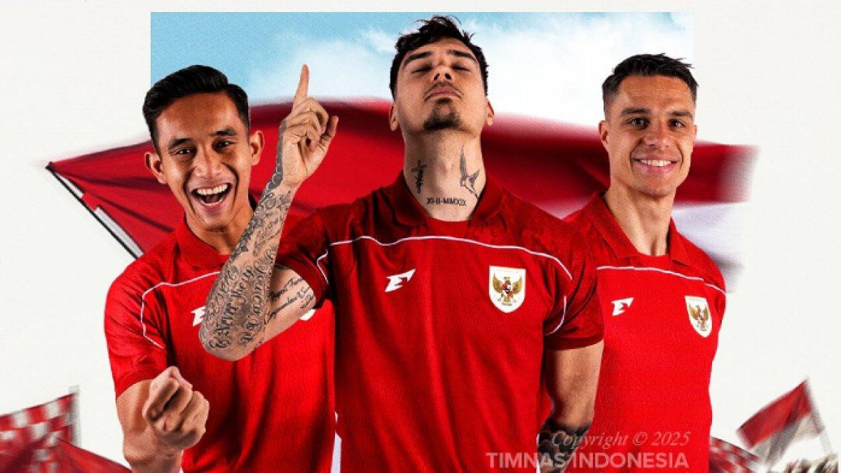 INDONESIA VS CHINA - Pemain Timnas Indonesia di Kualifikasi Piala Dunia 2026 zona Asia.