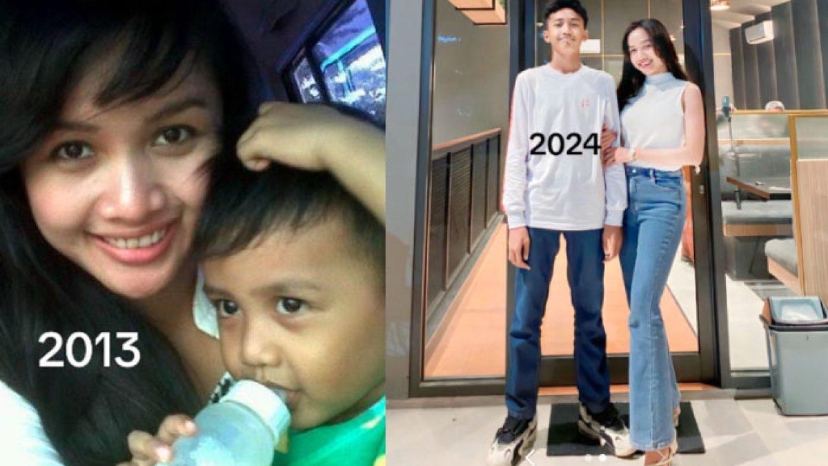 Ibu awet muda, wajah tak berubah sejak 2013, dikira pacar anaknya