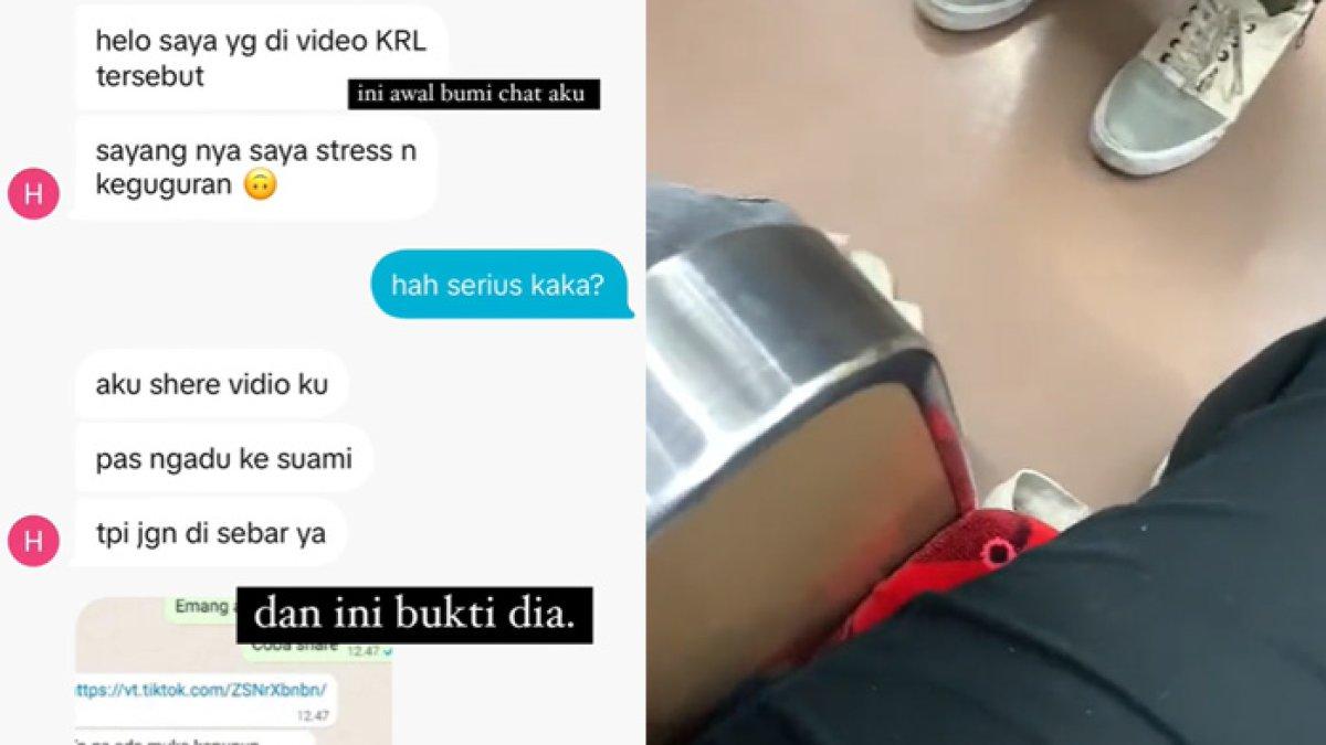 Ibu hamil di KRL histeris gegara difoto diam-diam dan dicemooh oleh penumpang lain a