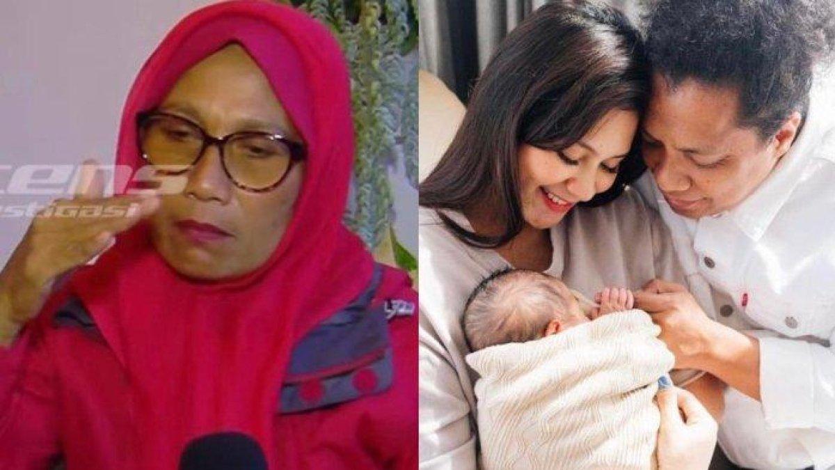 Ibunda Indah Permatasari hingga kini ogah restui putrinya dengan Arie Kriting meski sudah dikarunii seorang cucu