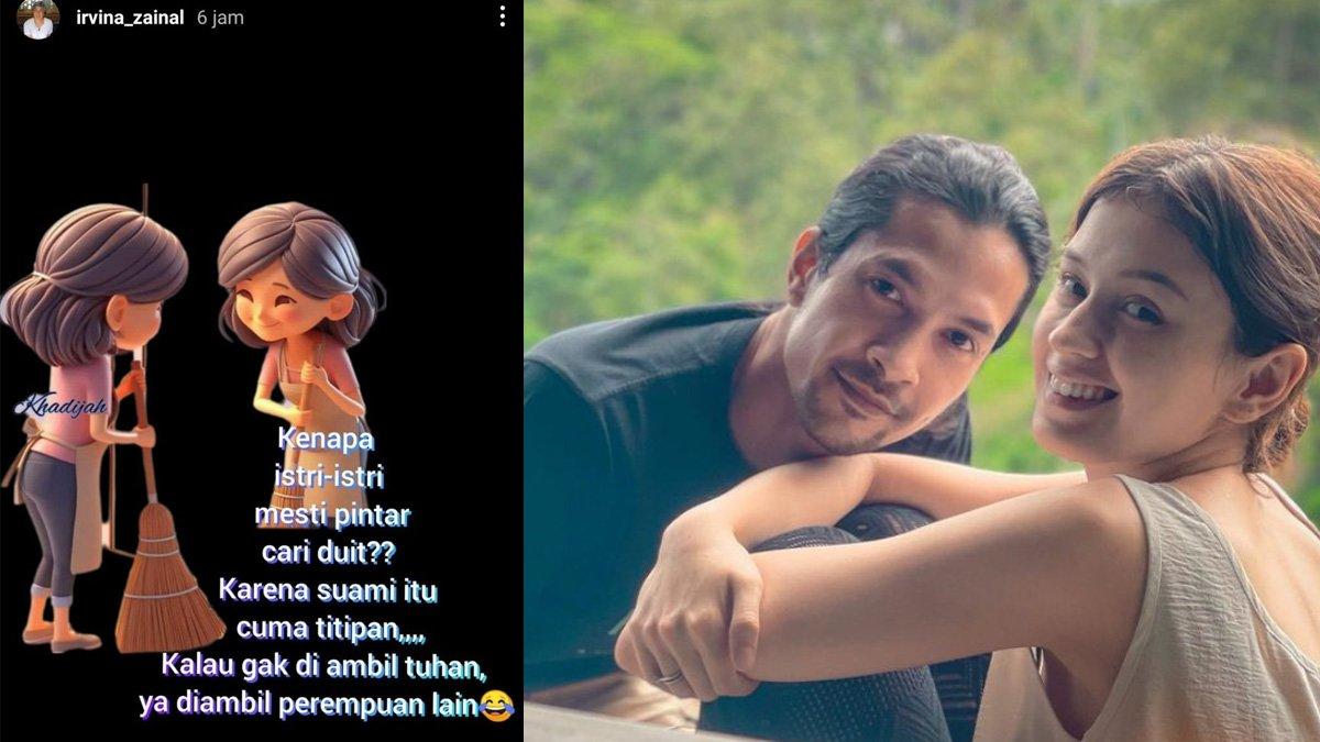 Ibunda Kimberly unggah tulisan di story Instagram.