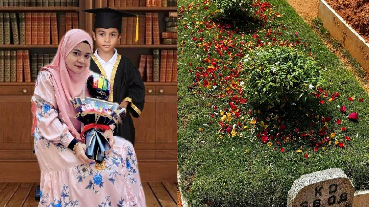 Ibunda Zayn Rayyan unggah foto editan rayakan wisuda mendiang putranya