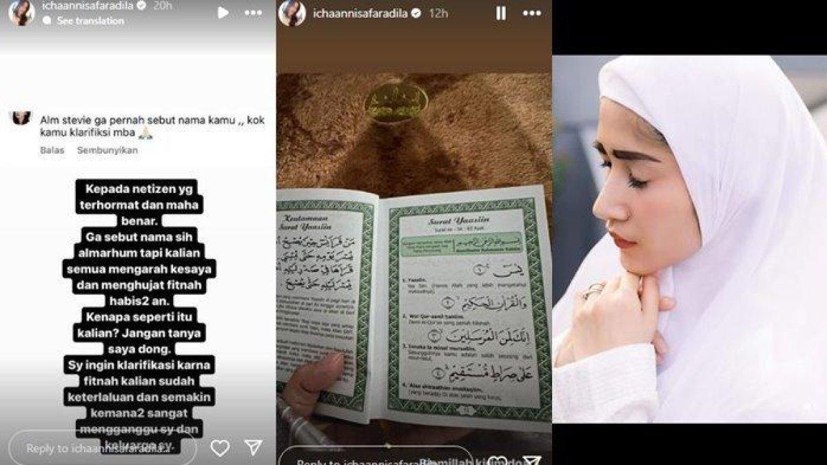 Icha Annisa jawab alasan klarifikasi meski Stevie Agnecya tak sebut nama pelaku santet