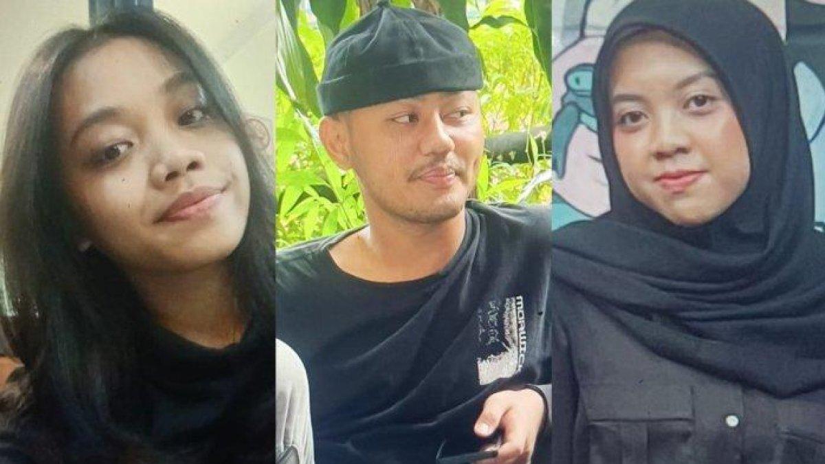 Identitas dari tiga mahasiswa Universitas Hasanuddin (Unhas) yang terseret arus Sungai Sungai Biseang Laboro (Bislab), Maros, Sulawesi Selatan.