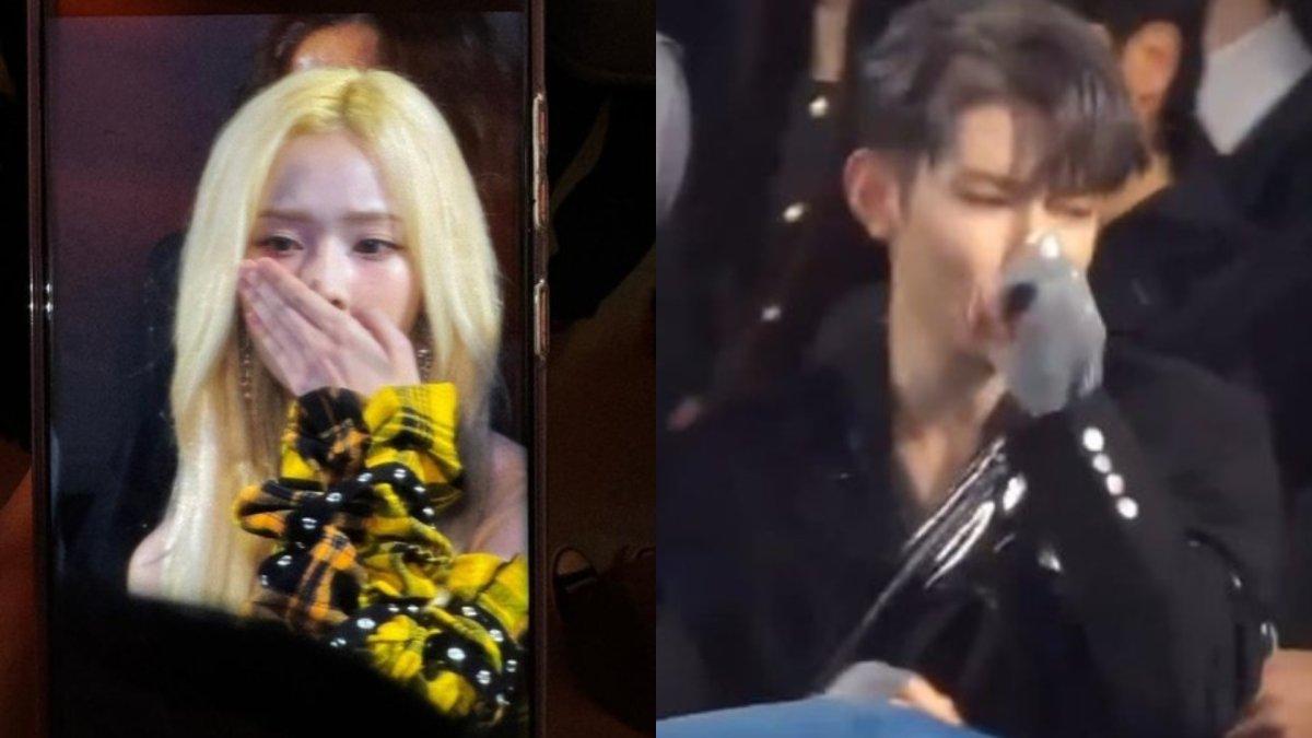 Idol K-pop tak nyaman gara-gara ada penonton yang BAB sembarangan di acara Hanteo Music Awards 2024.
