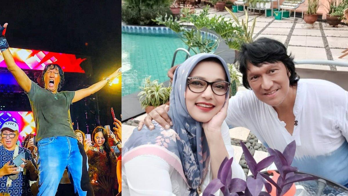 Ikang Fawzi manggung pertama kali setelah Marissa Haque meninggal dunia