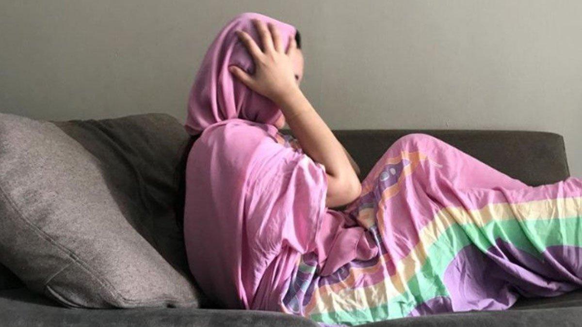 Ilusrasi wanita depresi