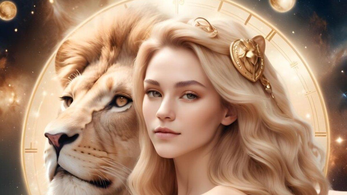 RAMALAN ZODIAK HARIAN. Ilustrasi simbol zodiak Leo.