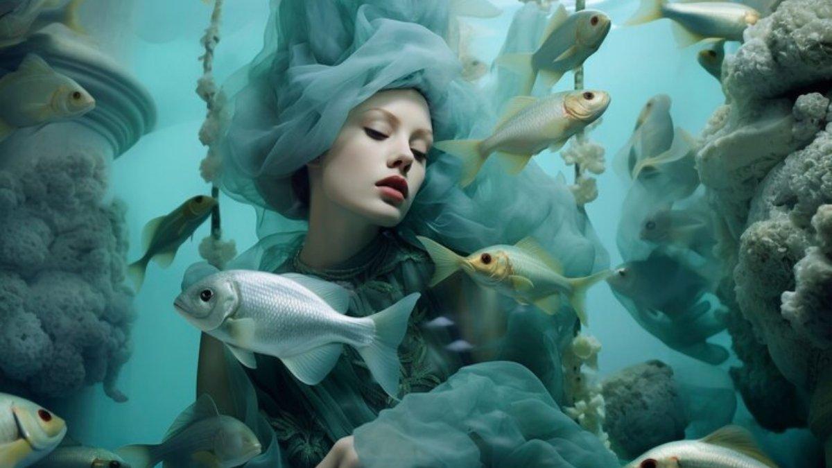 RAMALAN ZODIAK HARIAN. Ilustrasi zodiak Pisces.