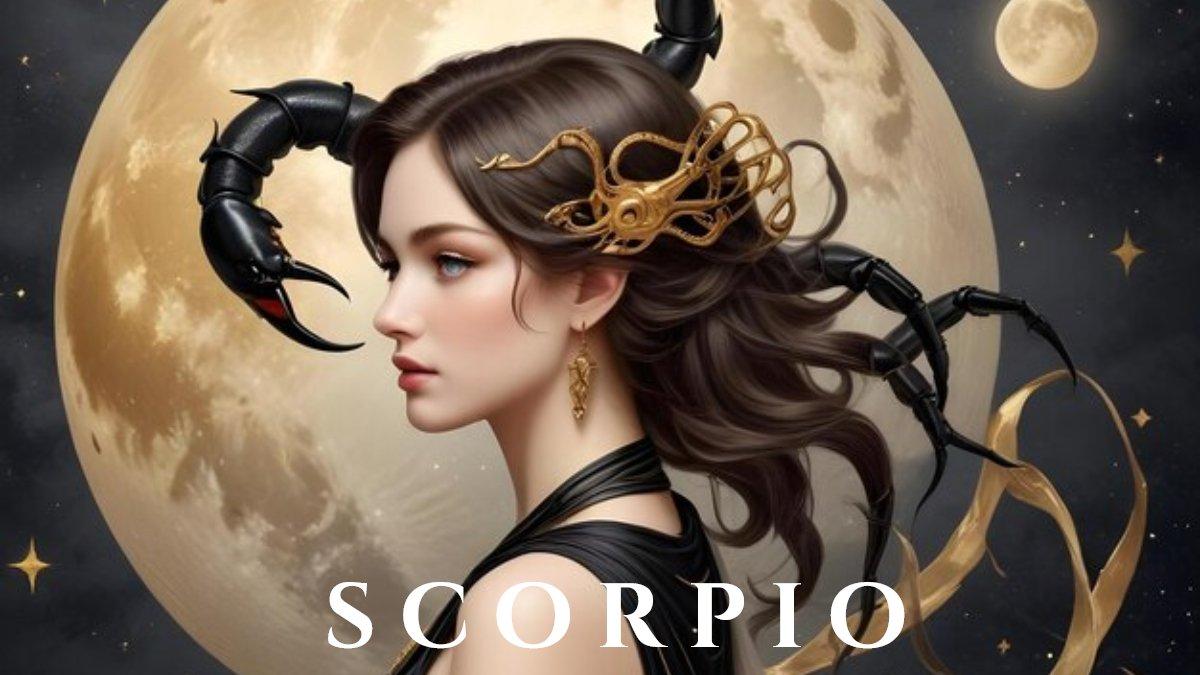 RAMALAN ZODIAK HARIAN. Ilustrasi wanita Scorpio.