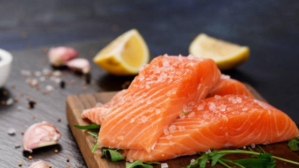 Ilustrasi daging salmon