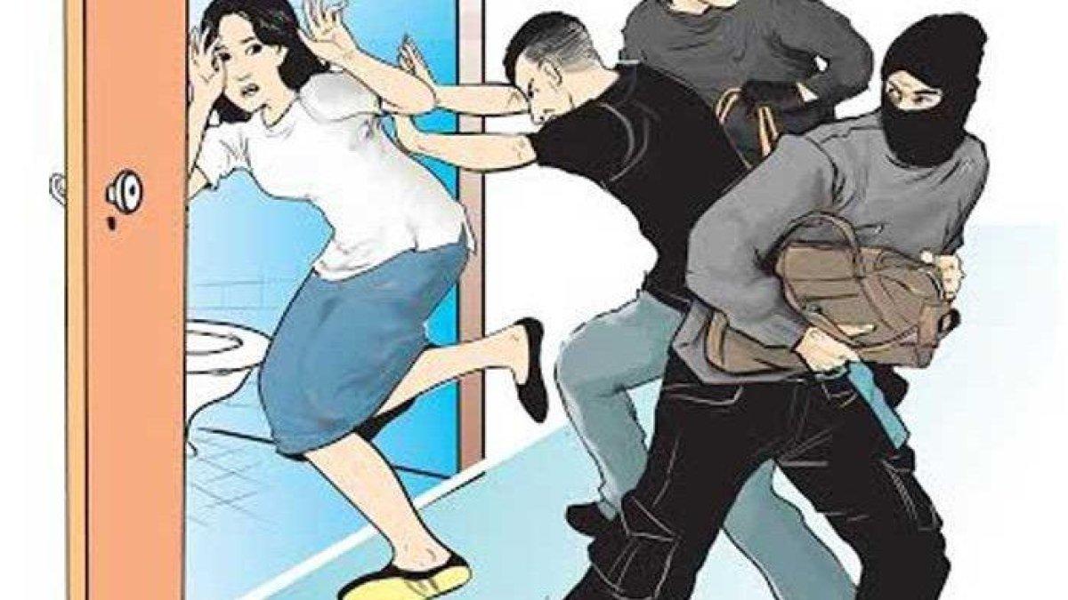Ilustrasi perampokan