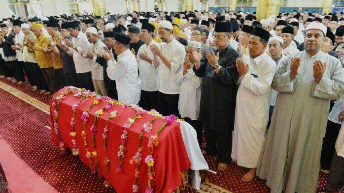 Ilustrasi salat jenazah