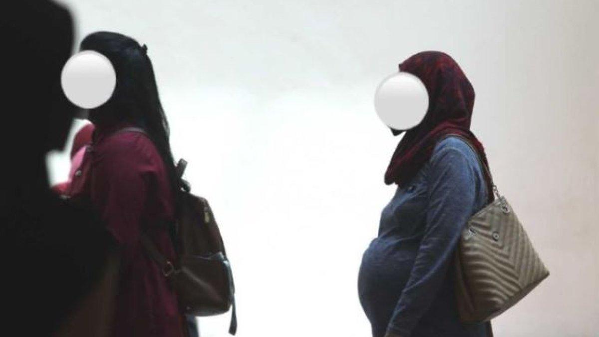 Ilustrasi wanita hamil