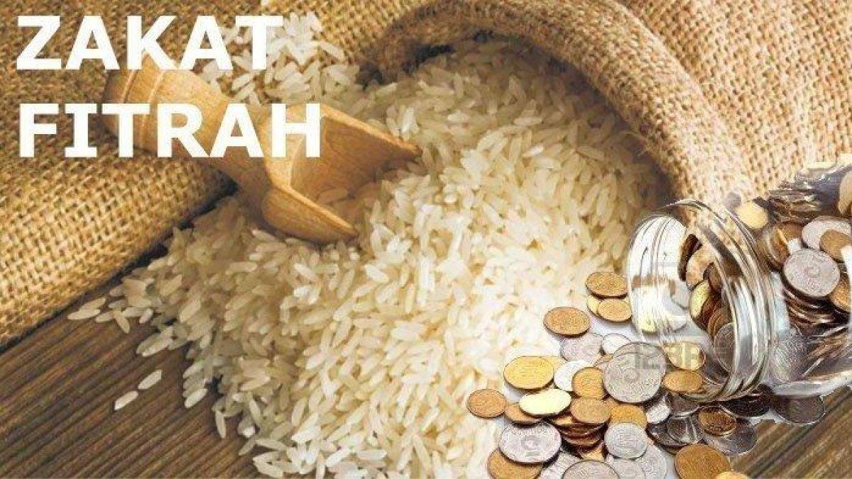 Ilustrasi zakat fitrah.