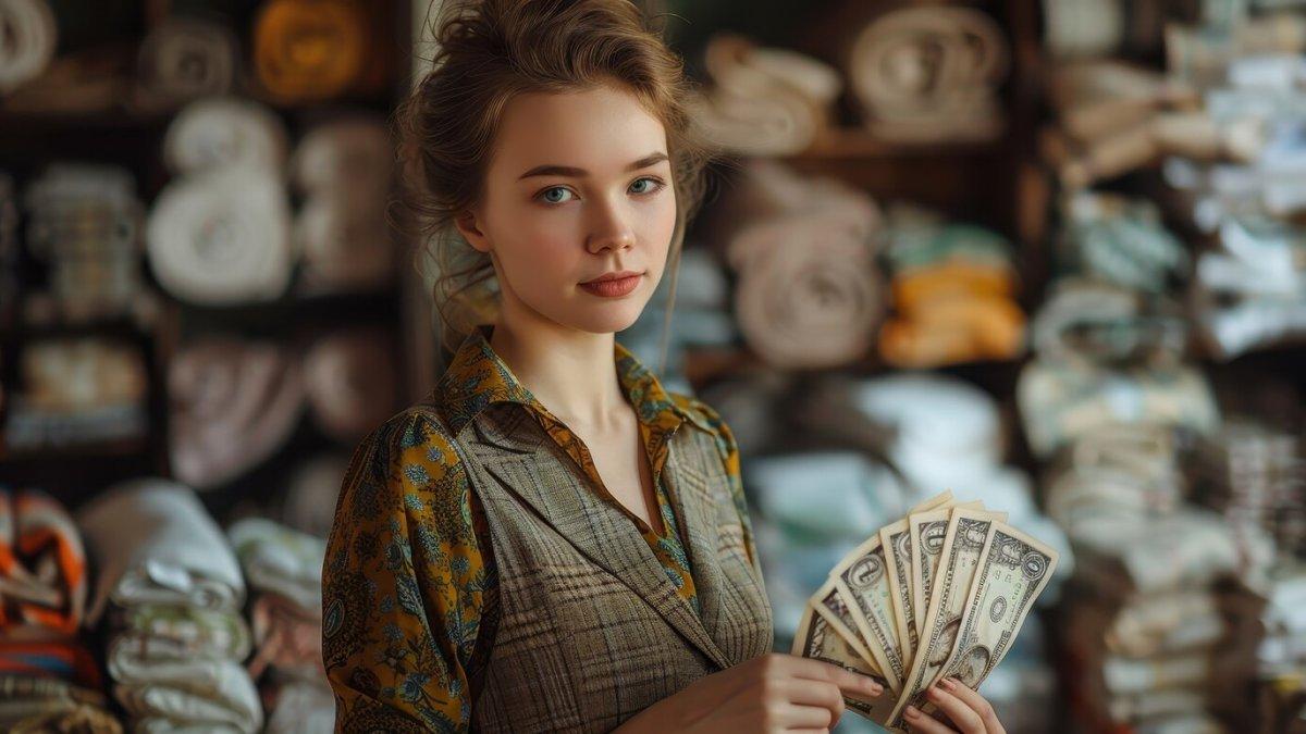 Ilustrasi zodiak yang terlahir dengan jiwa pengusaha.