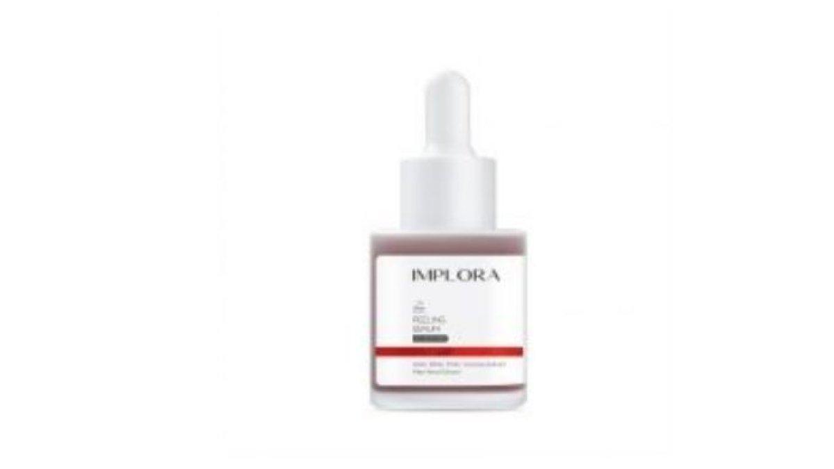 REKOMENDASI PEELING SERUM - Foto produk Implora Peeling Serum, diolah dari femaledaily.com, Kamis (27/2/2025). Berikut rekomendasi peeling serum yang bisa mengangkat sel kulit mati dan menghilangkan flek.