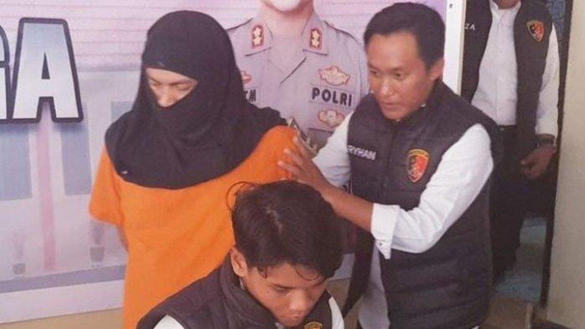 Imran alias Zam-zam, pria asal Kabupaten Bintan, Kepulauan Riau, ditangkap