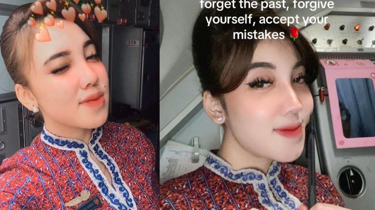 Indira Seviana Bela, pramugari korban kebakaran Glodok Plaza pada Rabu (15/1/2025)