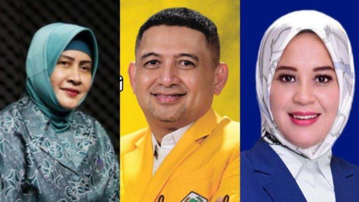 Indira Yusuf Ismail, Munafri Arifuddin dan Fatmawati Rusdi.