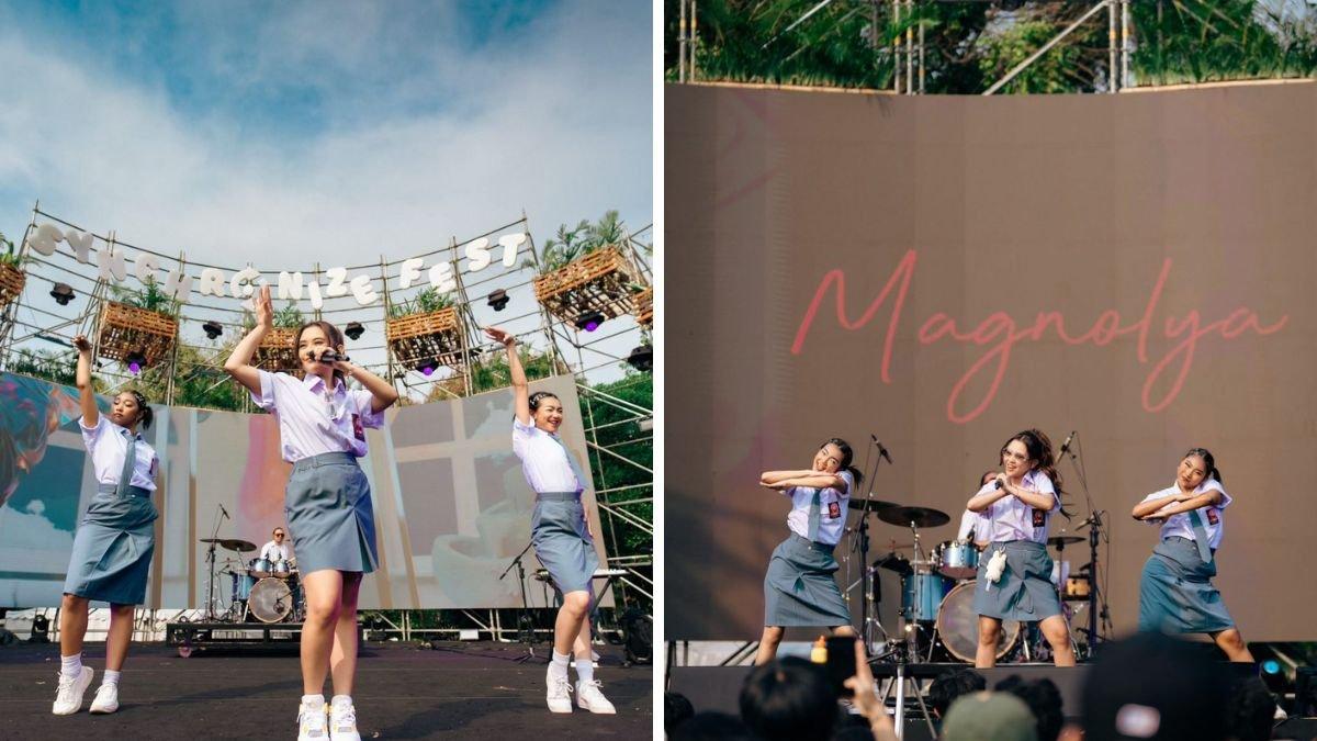 Ini merupakan panggung pertama Ziva di Synchronizefest