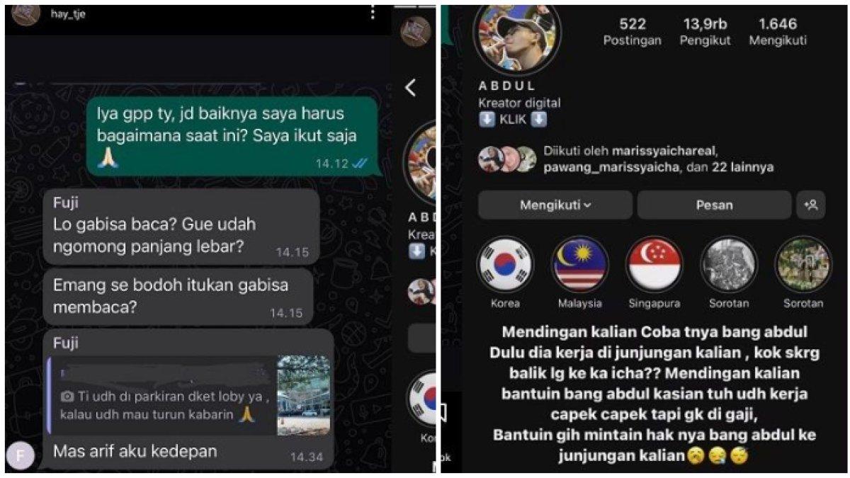Ini sosok Abdul karyawan yang dimaki-maki Fuji