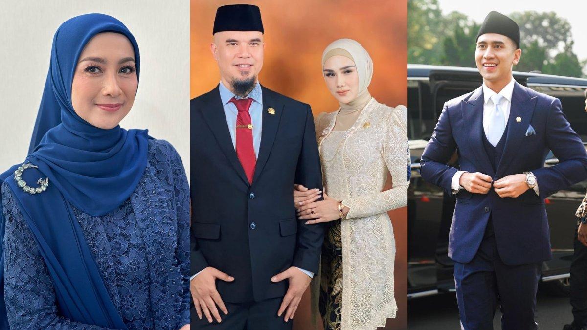 7 artis yang baru saja dilantik menjadi anggota DPR periode 2024 – 2029