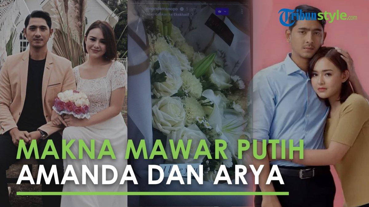 Amanda Manopo dan Arya Saloka Kompak Posting Bunga Mawar Putih di IG, Inilah Makna Mawar Putih