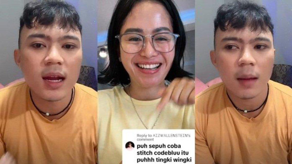 Inilah klarifikasi Aa Juju (kanan) setelah bungkam usai mereview warung Nyak Kopsah, muncul karena Farida Nurhan (tengah). ()