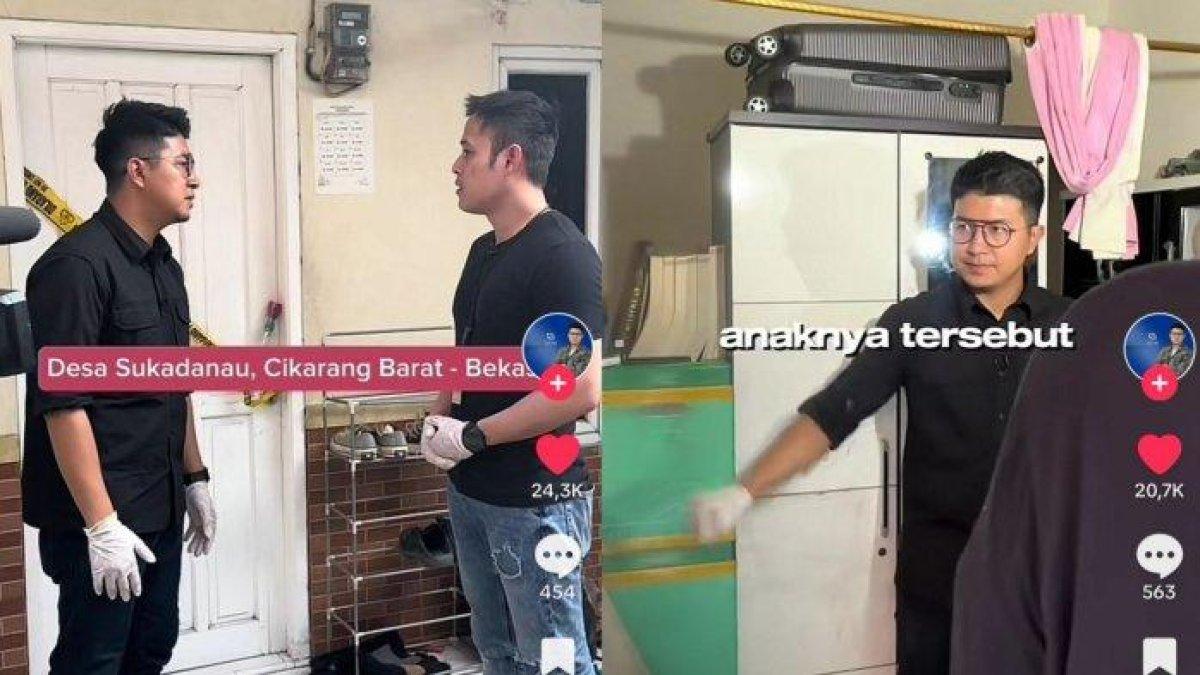 Inilah penampakan isi kontrakan tempat Nando membunuh Mega Suryani. Ternyata dekat jarak Nando ketika membunuh istrinya dengan anak-anaknya.