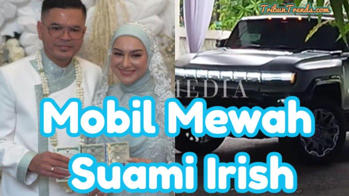 Inilah penampakan mobil mewah suami Irish Bella, Haldy Sabri. Mobil tersebut merupakan GMC Hummer EV SUV yang harganya ditaksir mencapai Rp5 miliar.