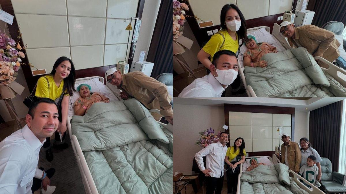 Inilah sederet momen Raffi dan Nagita menjenguk Mpok Alpa usai melahirkan bayi kembar, tangis haru dari Mpok Alpa tak lupa mengucap terima kasih!