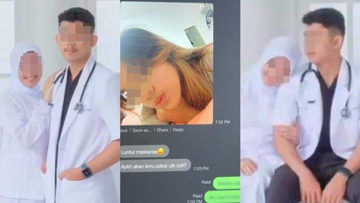 Inilah sosok dokter yang diduga selingkuh dengan sesama koas viral dimedia sosial.