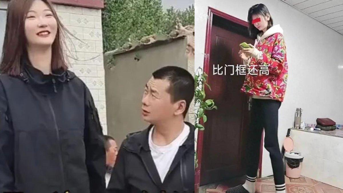 Inilah sosok wanita asal China dengan tinggi 2,26 meter, curhat sulit cari jodoh.