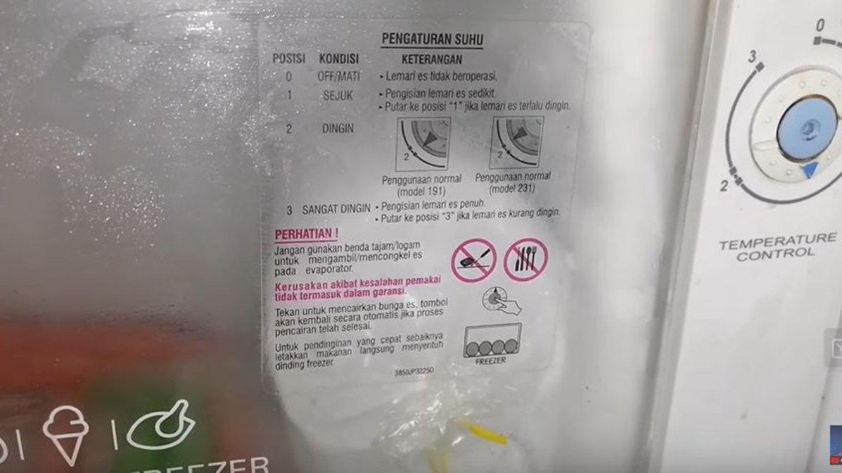 Inilah tips dan trik agar bunga es di freezer tidak tebal