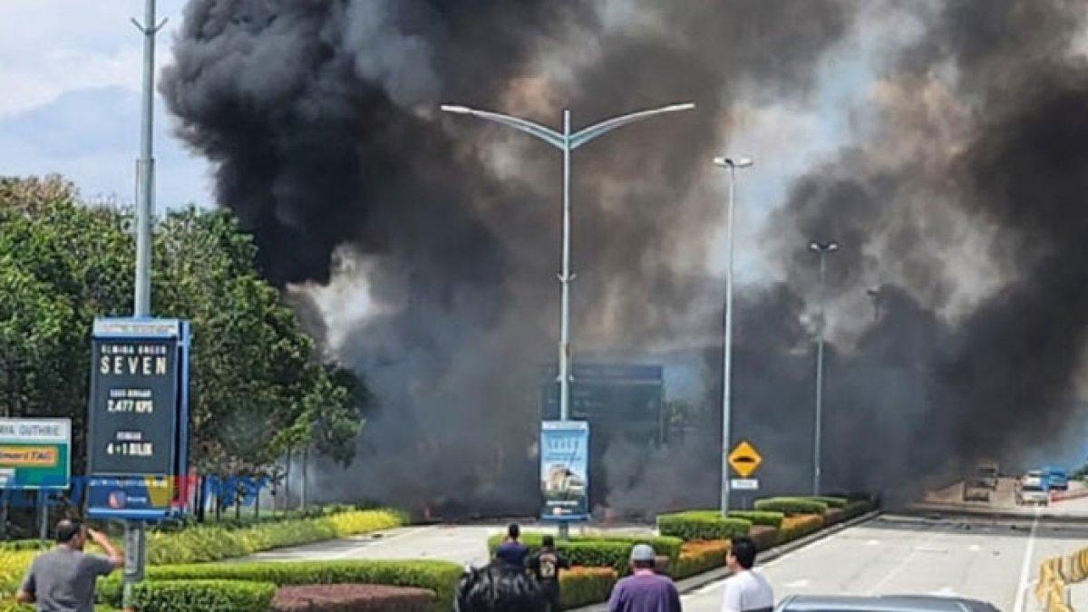 Insiden pesawat jatuh di Malaysia