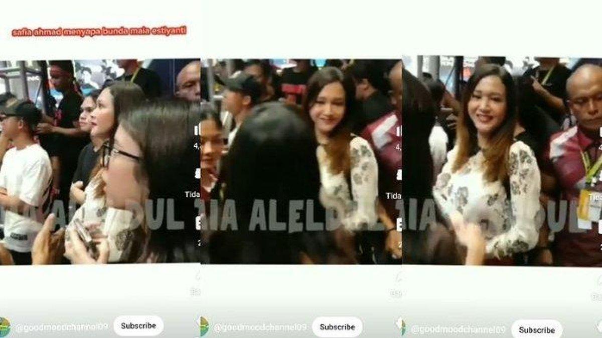 Interaksi manis Maia Estianty dan Safeea Ahmad