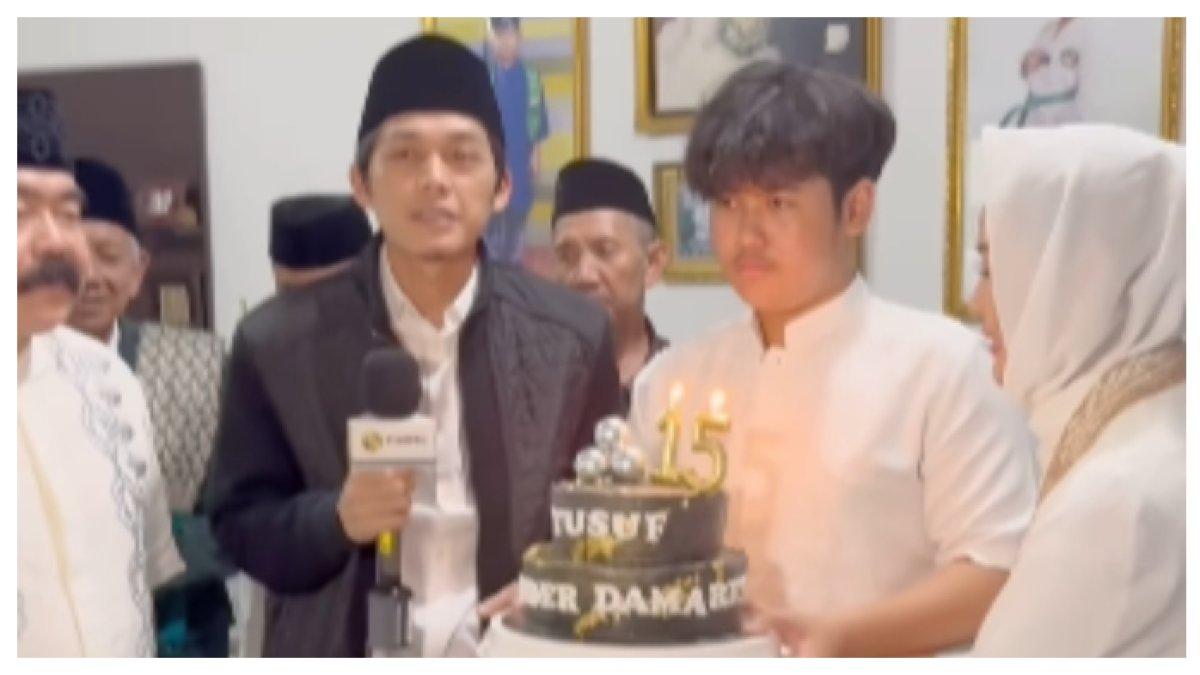 Perayaan ulang tahun anak Inul Daratista
