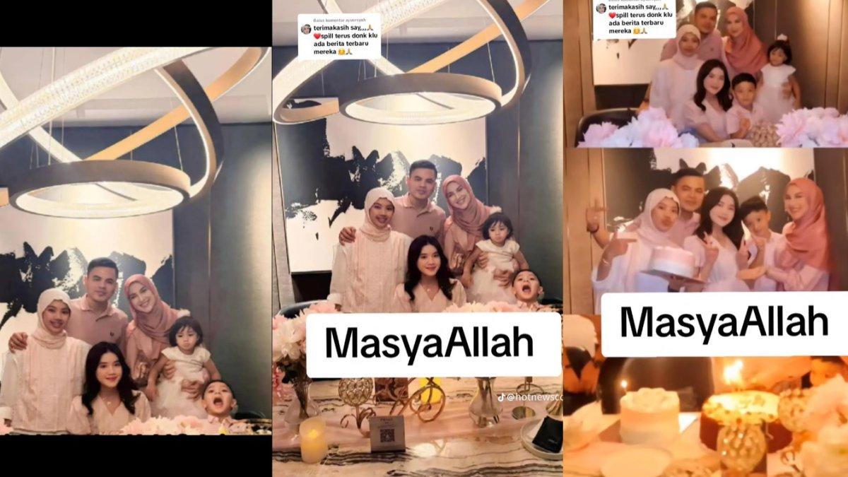 Potret keluarga baru Irish Bella
