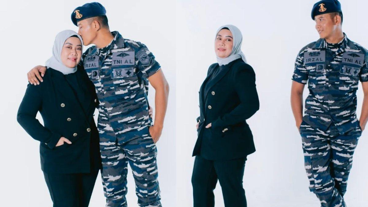 Irzal putra Puput yang jadi TNI AL