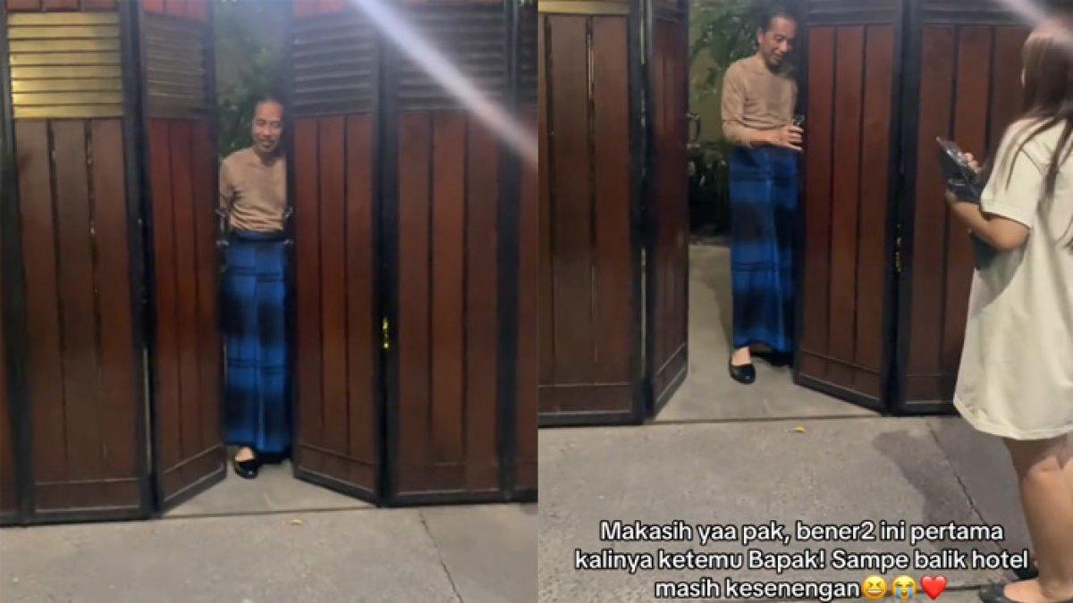 Iseng main ke rumah Jokowi, wanita ini malah terkejut