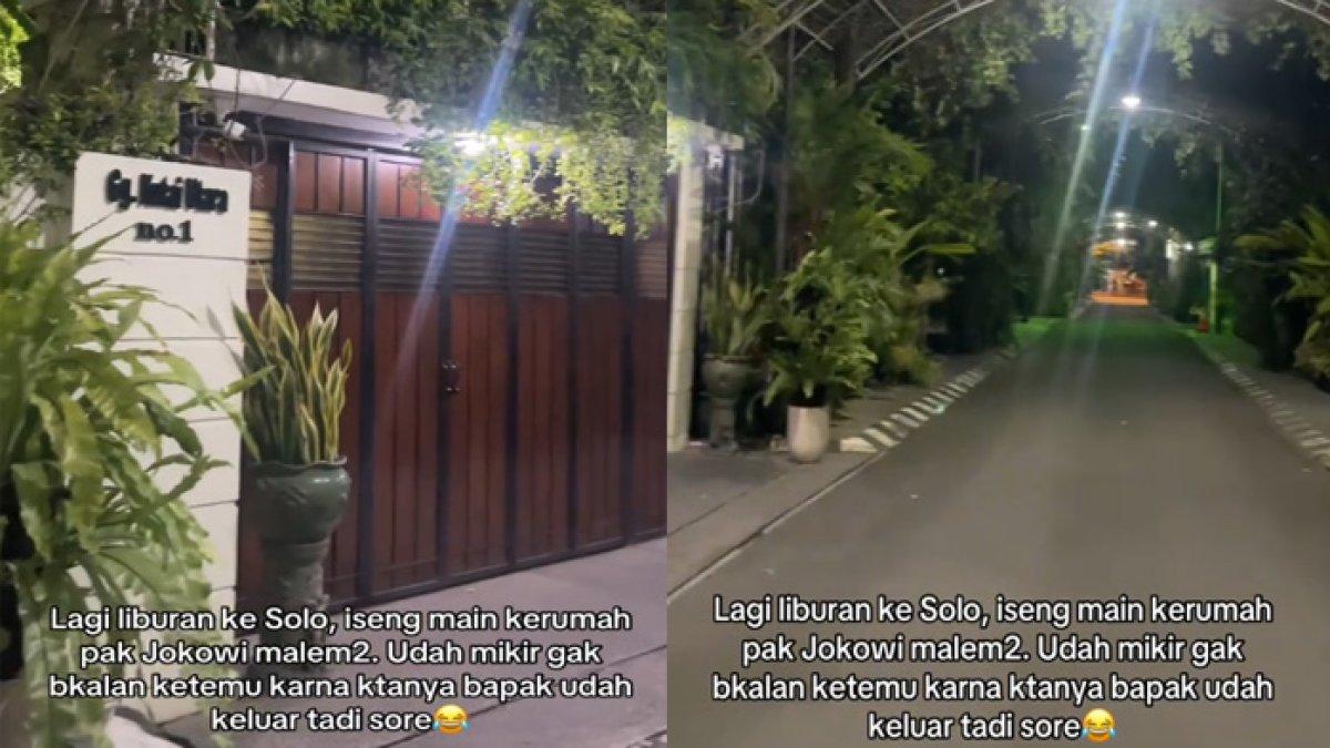 Iseng main ke rumah Jokowi, wanita ini malah terkejut