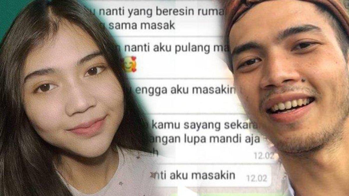 Isi chat Nando ke Mega setelah melakukan kDRT