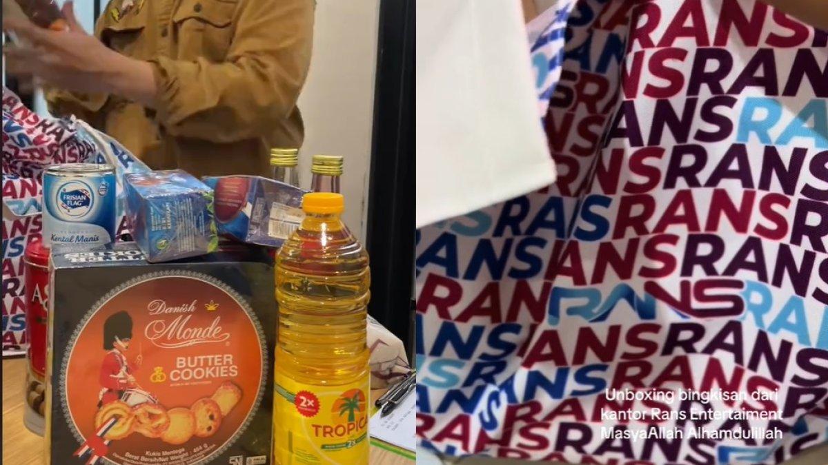 Isi hampers karyawan RANS Entertaiment, Nagita Slavina beri barang-barang ini