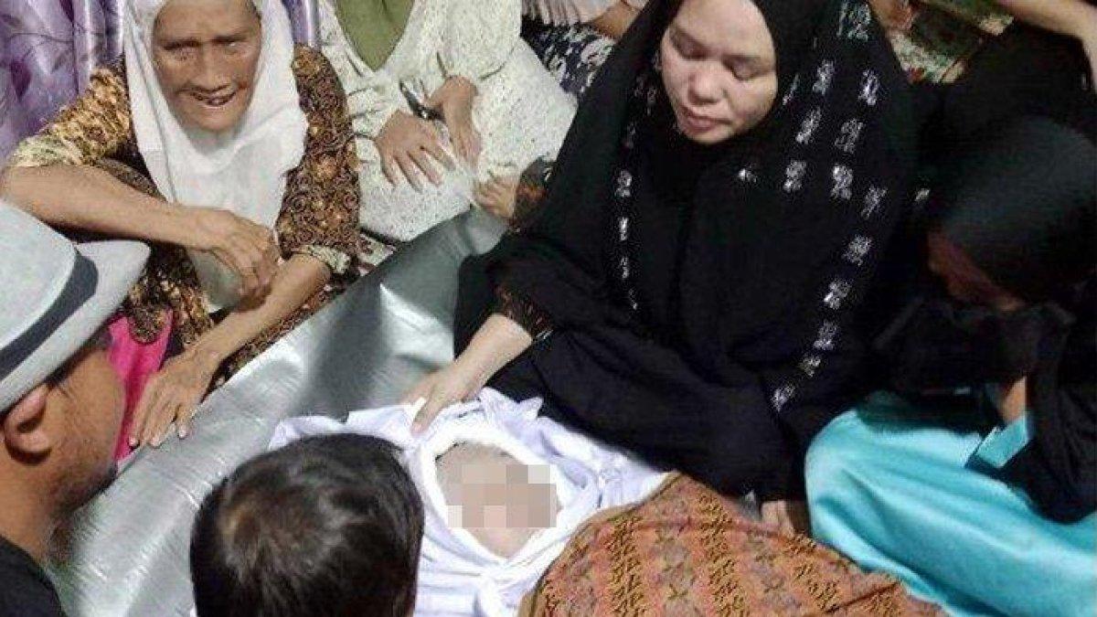 Isry Marlena pilu lihat jenazah putrinya