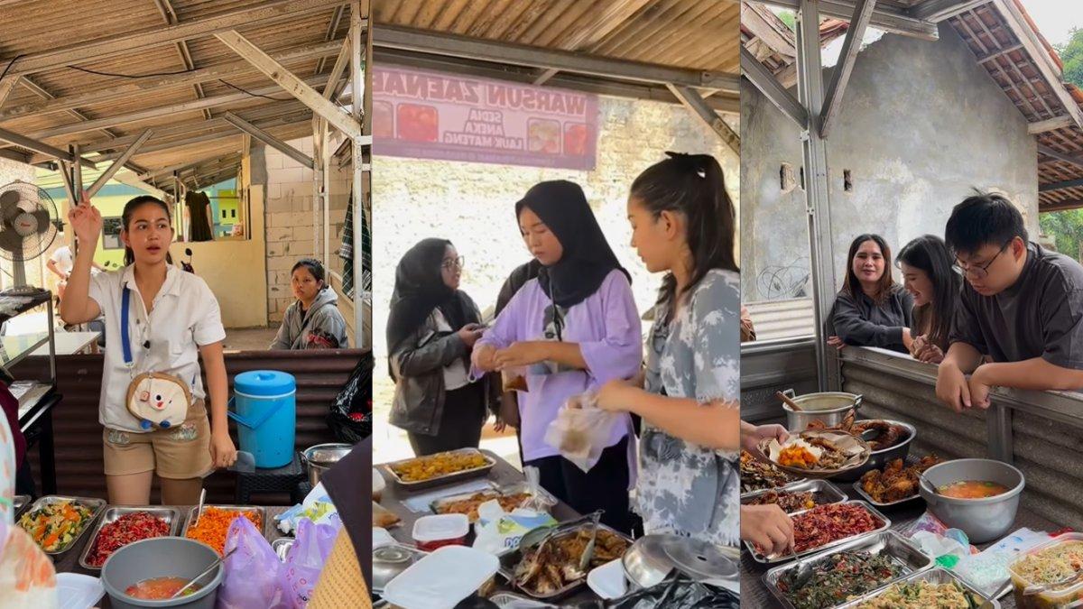 Istri Young Lex jualan makanan Sunda