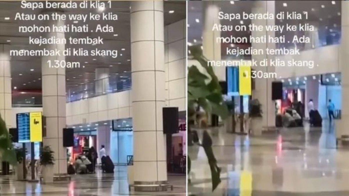 Istri pulang umroh, suami tiba-tiba datang ke bandara dan menembak, peluru meleset kena orang