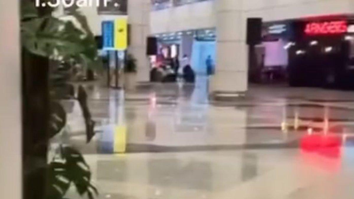 Istri baru pulang umroh, suami tiba-tiba datang ke bandara dan menembak, peluru meleset kena orang